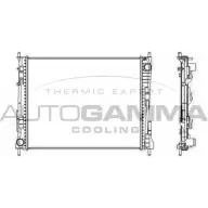 Радиатор охлаждения двигателя AUTOGAMMA IZ9TZV3 104561 3851686 5 09AYD