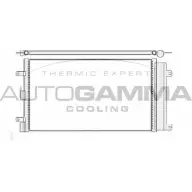 Радиатор кондиционера AUTOGAMMA 9 BWEXV G21AF Fiat Doblo 104777