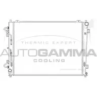 Радиатор охлаждения двигателя AUTOGAMMA XN4607B N YJYQ 104842 Kia Carens (UN) 3 Минивэн 2.0 CRDi 140 140 л.с. 2006 – 2024