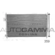 Радиатор кондиционера AUTOGAMMA Q6MP77 CO NP6 3851994 104901
