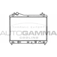Радиатор охлаждения двигателя AUTOGAMMA XK8F 24A 105136 3852213 715VC