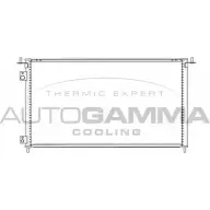 Радиатор кондиционера AUTOGAMMA E71JWRI 105149 Honda Civic 7 (EU, EP, EV) Хэтчбек 2.0 i Sport 160 л.с. 2001 – 2005 QH LZN