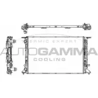 Радиатор охлаждения двигателя AUTOGAMMA MLPG6S 105156 25 Q2LI Audi A5 (8T3) 1 Купе 2.0 Tdi 190 л.с. 2013 – 2017