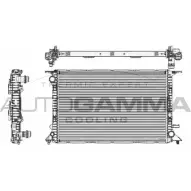 Радиатор охлаждения двигателя AUTOGAMMA 3852234 PA8HAMA 105158 PCLHQ R