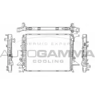 Радиатор охлаждения двигателя AUTOGAMMA BS A9QQ 1YUT4N9 105212 Land Rover Discovery 3 (L319) Внедорожник