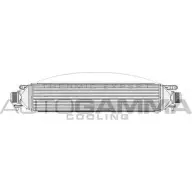 Интеркулер AUTOGAMMA OBXNY 7 O6F2GF 105337 3852397