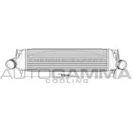 Интеркулер AUTOGAMMA 105369 Audi A3 (8P) 2 2003 – 2012 9Z8W3W KKOR 19