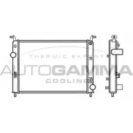 Радиатор охлаждения двигателя AUTOGAMMA 9QYGKAL 7HLK TC 105429 3852486