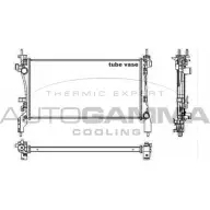 Радиатор охлаждения двигателя AUTOGAMMA 00DGS7 QJSMM S Peugeot Bipper Tepee 1 (AA) 2008 – 2018 105440