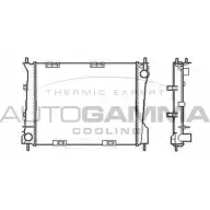 Радиатор охлаждения двигателя AUTOGAMMA UWOZ86 YBYZ 4 105468 Renault Clio (BR, CR) 3 Хэтчбек 2.0 16V (BR0C. BR0K. CR0C. CR0K) 139 л.с. 2006 – 2025