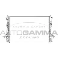 Радиатор охлаждения двигателя AUTOGAMMA SQQH6 105480 Renault Laguna (KG) 2 Универсал 2.0 dCi (KG1T) 150 л.с. 2005 – 2006 2LQ WQ