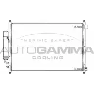 Радиатор кондиционера AUTOGAMMA ATMH D 10MCFEF Honda Edix 1 (BE) 2004 – 2009 105540