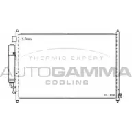 Радиатор кондиционера AUTOGAMMA Honda Edix 1 (BE) 2004 – 2009 105541 W87RO 5V HPGYIB