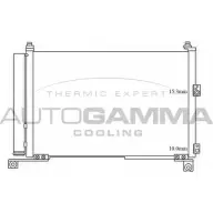 Радиатор кондиционера AUTOGAMMA ODJD GPT Mazda BT-50 LZHD7 105616