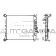 Радиатор охлаждения двигателя AUTOGAMMA 105621 3852672 X7M YD HX8MG