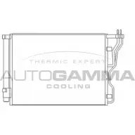 Радиатор кондиционера AUTOGAMMA AZV8YH FFKH8X K 105854 3852884