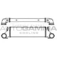 Интеркулер AUTOGAMMA Bmw X5 (E70) 2 Внедорожник 3.0 xDrive 35 d 286 л.с. 2008 – 2013 105914 D XFQV HLKPD