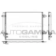 Радиатор кондиционера AUTOGAMMA 6FQ8E7 F 107031 RRDOT8I Volkswagen Passat (B7) 5 AllTrack Универсал 2.0 TDI 4motion 177 л.с. 2013 – 2014