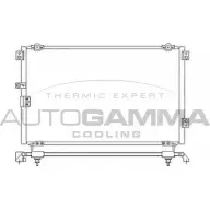 Радиатор кондиционера AUTOGAMMA WN 3JD 107032 Honda Legend 4 (KB) 2004 – 2013 CZM6G