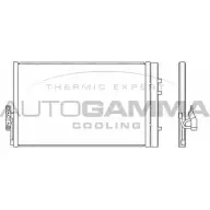 Радиатор кондиционера AUTOGAMMA 0QSMJS 107114 PNL81 HO 3853135
