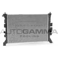 Радиатор охлаждения двигателя AUTOGAMMA 8M90N C 107164 KKG93A 3853185