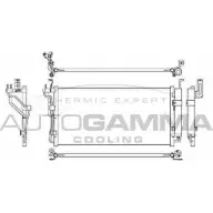 Радиатор кондиционера AUTOGAMMA OFX91AL 107184 KA 859 3853204