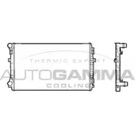 Радиатор охлаждения двигателя AUTOGAMMA Audi A3 (8V1, K) 3 Хэтчбек 2.0 Tdi 143 л.с. 2012 – 2024 0MLZV3 PS7 4HT 107198