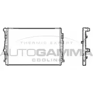 Радиатор охлаждения двигателя AUTOGAMMA 0T0BR Seat Leon (5F5) 3 Купе 2.0 TDI 110 л.с. 2013 – 2025 L 2B66B 107199