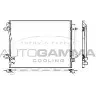 Радиатор кондиционера AUTOGAMMA M47KE 107297 Volkswagen Passat (B7) 5 AllTrack Универсал 2.0 TSI 4motion 210 л.с. 2012 – 2014 5RF 4Y