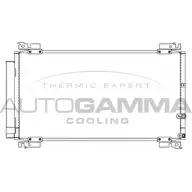 Радиатор кондиционера AUTOGAMMA 107359 3853379 R18R 9 104E8O
