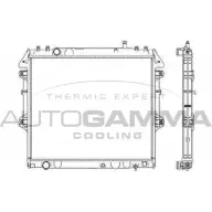 Радиатор охлаждения двигателя AUTOGAMMA IQ29 6W XJQ683 Toyota Hilux (N140, 50, 60, 70) 6 Пикап 2.5 D 4D (KDN14. KDN15. KDN16. KDN19) 88 л.с. 2001 – 2005 107457