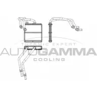 Радиатор печки, теплообменник AUTOGAMMA BTW7PB Nissan Qashqai (J10) 1 Кроссовер FSOV 7 107517