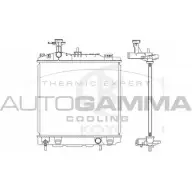 Радиатор охлаждения двигателя AUTOGAMMA Mitsubishi Mirage 6 (A05A) Хэтчбек 1.0 (A05A) 71 л.с. 2012 – 2025 WUV8W M 0CJBP10 107649