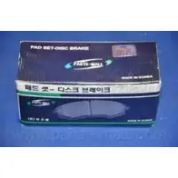 Тормозные колодки, дисковые, комплект PARTS-MALL EQ04IT DE QJT Hyundai Equus (JS) 1 Седан 3.0 24V 182 л.с. 1999 – 2009 PKA-031