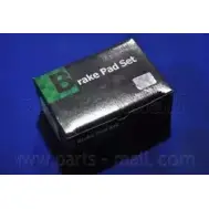 Тормозные колодки, дисковые, комплект PARTS-MALL PLF B4X 3876436 PKB-005 HTMTE