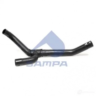 Патрубок печки, шланг теплообменника SAMPA 2BAZM 65 050257 3698662 8680281695700