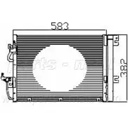 Радиатор кондиционера PARTS-MALL PXNC1-008 V 03YNT 3880068 OLOAAYG