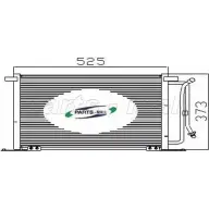 Радиатор кондиционера PARTS-MALL PXNC2-002 AM7 19 NH5YIZX 3880078