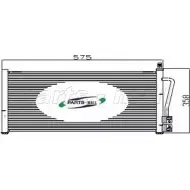 Радиатор кондиционера PARTS-MALL TXG QE4R FB5DIYY PXNC2-003 3880079
