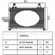 Радиатор кондиционера PARTS-MALL 70EZ T R2WAUEP Kia Carens (FJ) 2 Минивэн 1.8 126 л.с. 2002 – 2025 PXNCB-019