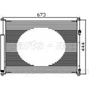 Радиатор кондиционера PARTS-MALL 3880226 OECC4 0HEA J PXNCM-003