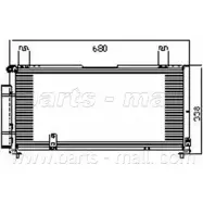 Радиатор кондиционера PARTS-MALL PXNCM-004 ZDFXT LNCT PS 3880227
