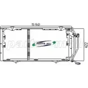 Радиатор кондиционера PARTS-MALL PXNCR-009 K0V632 3880239 4FL 13