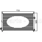 Радиатор кондиционера PARTS-MALL PXNCW-022 Q N0FWL 3880256 NEWMV