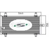 Радиатор кондиционера PARTS-MALL 3880275 PFD 78 PXNCX-024G P8QQBG6