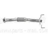 Передний глушитель PARTS-MALL 78 BZT Kia Clarus (K9A, GC) 1 1996 – 2001 PYB-169 JF16D