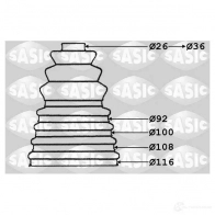 Пыльник шруса SASIC 1904010 P7T03 T 3660872396891 2132088