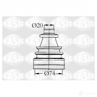 Пыльник шруса SASIC 4003418 O 3NHY 3660872312754 114861751