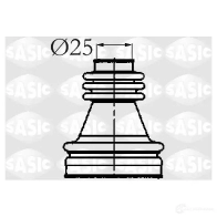 Пыльник шруса SASIC 204176297 9L HGL 3660872307583 2933863
