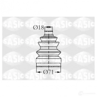 Пыльник шруса SASIC 3660872304964 2003418 114863301 A JY15